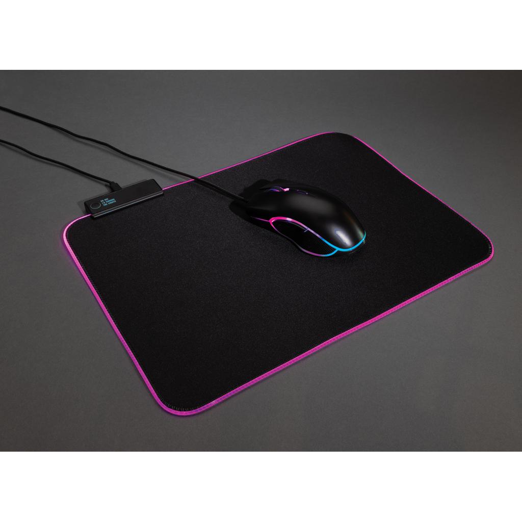 Mousepad pentru gaming RGB black