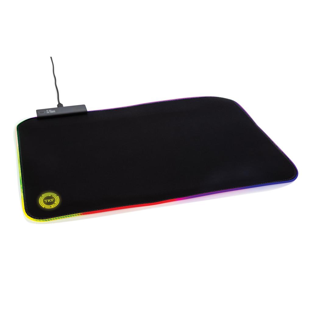 Mousepad pentru gaming RGB black