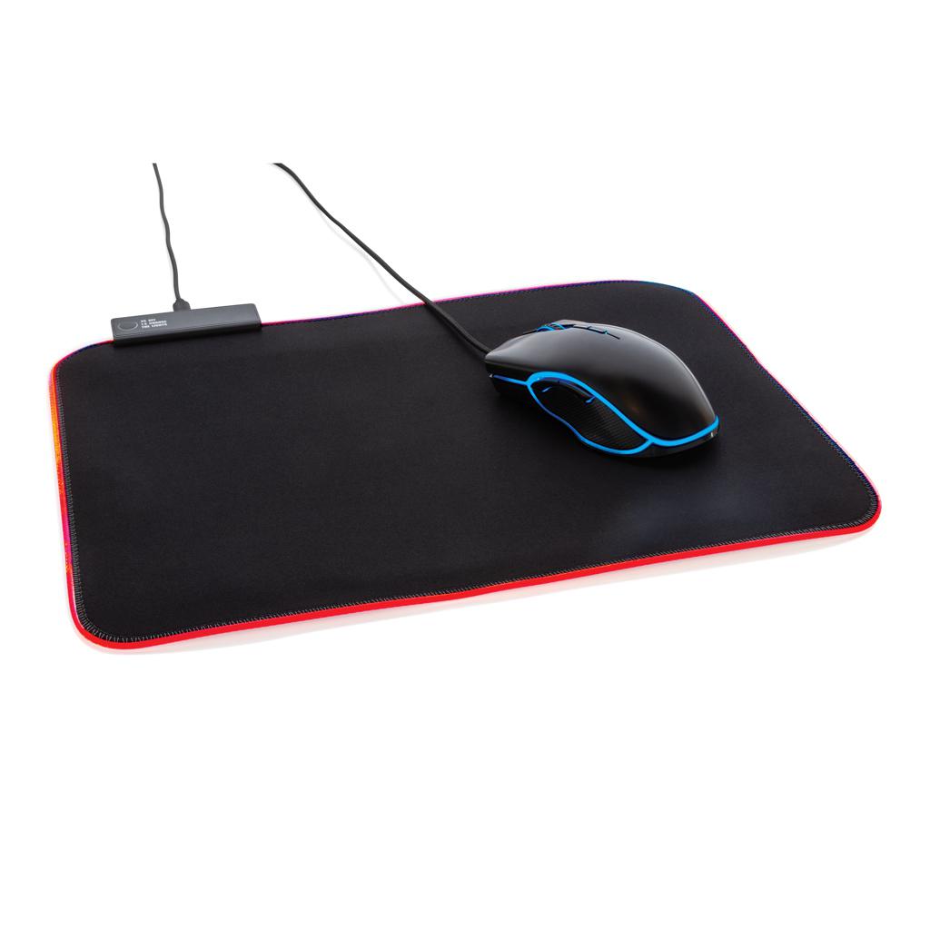 Mousepad pentru gaming RGB black