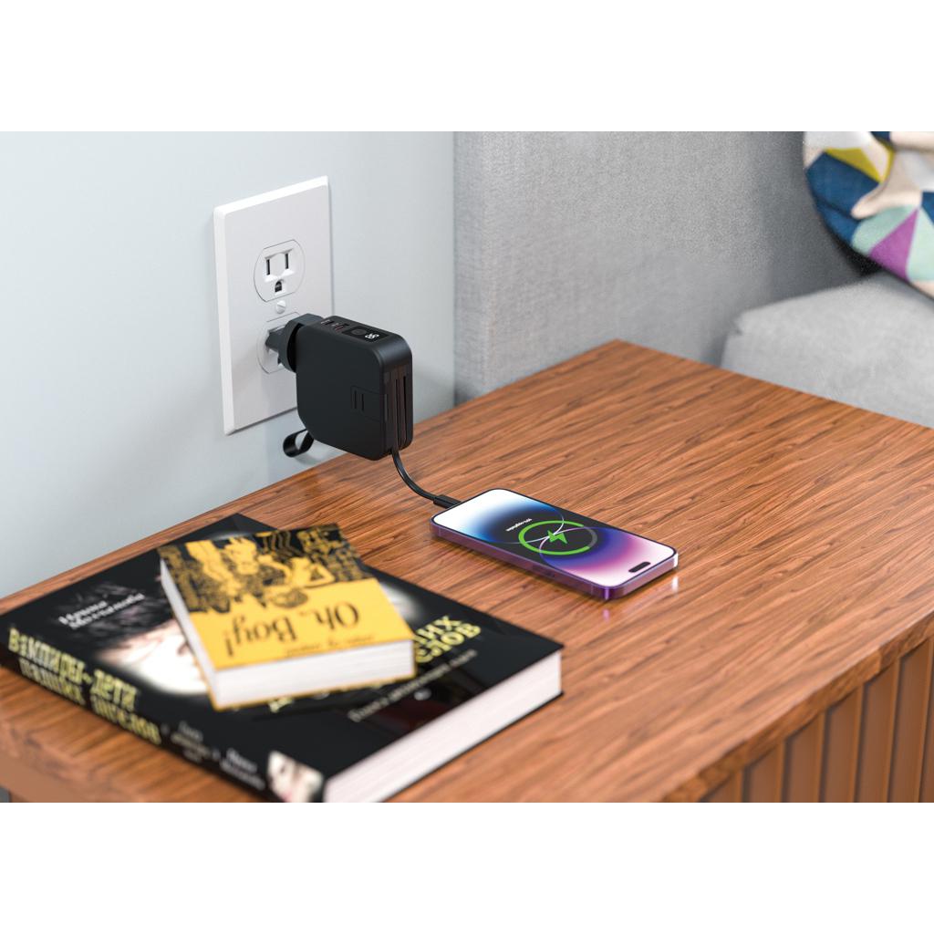 Încărcător universal 5 în 1 Saratoga Urban Vitamin  black