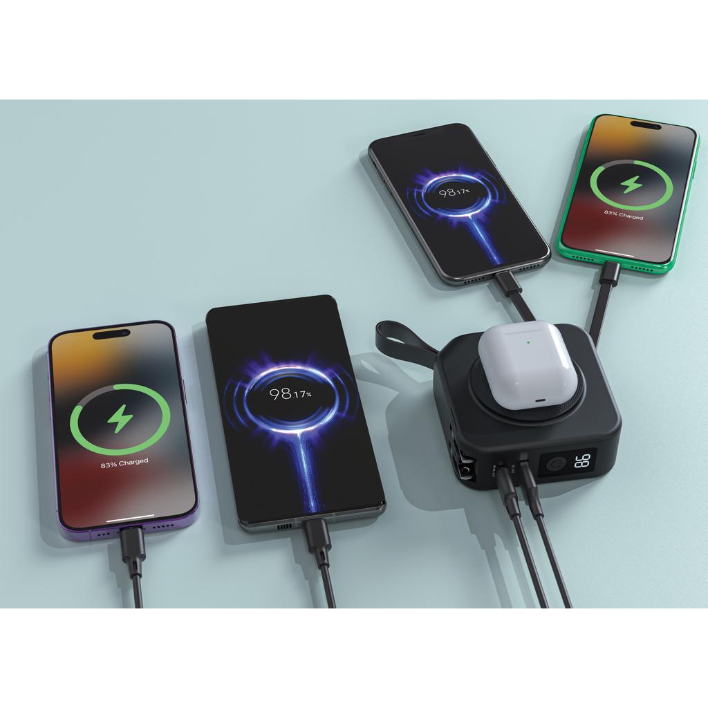 Încărcător universal 5 în 1 Saratoga Urban Vitamin  black