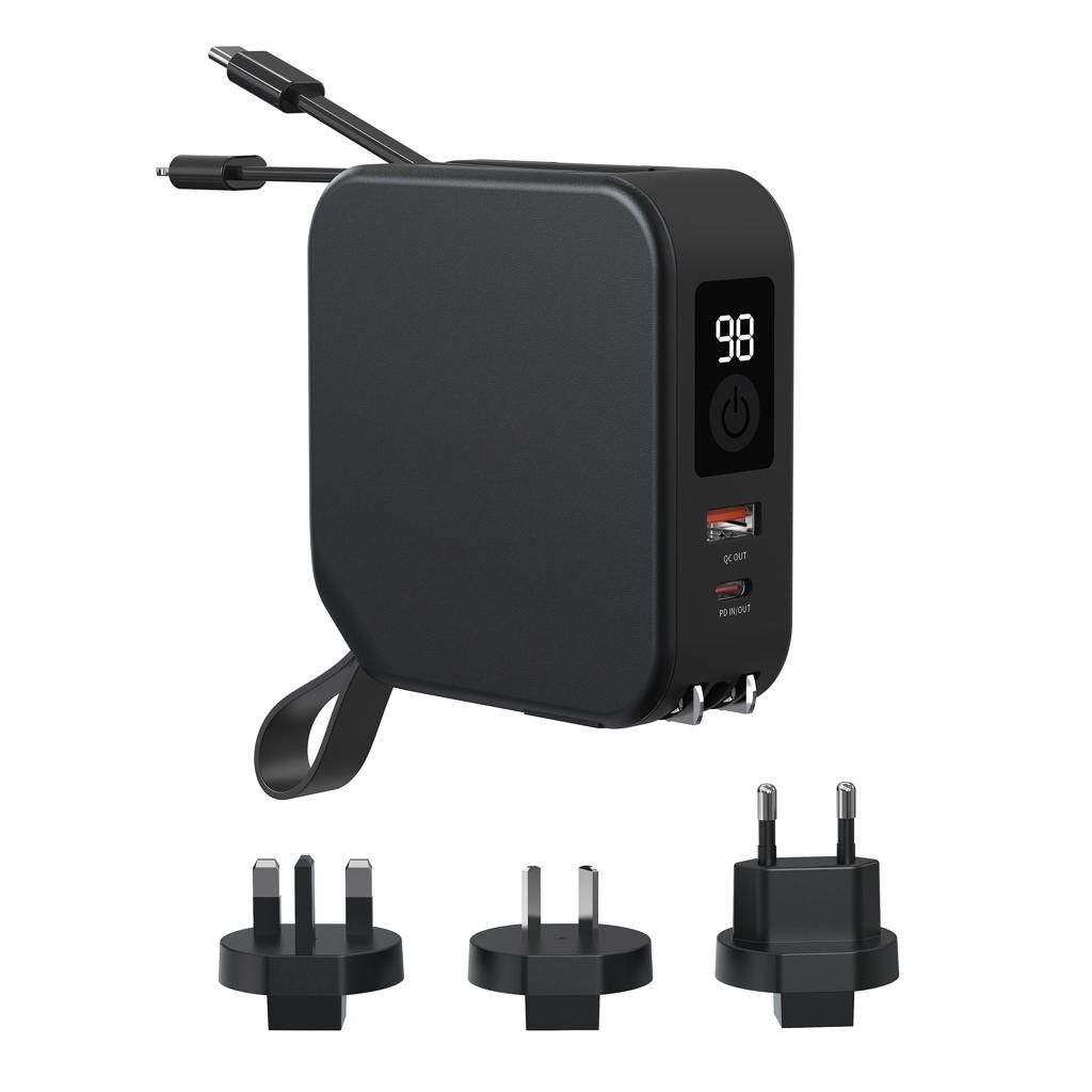 Încărcător universal 5 în 1 Saratoga Urban Vitamin  black