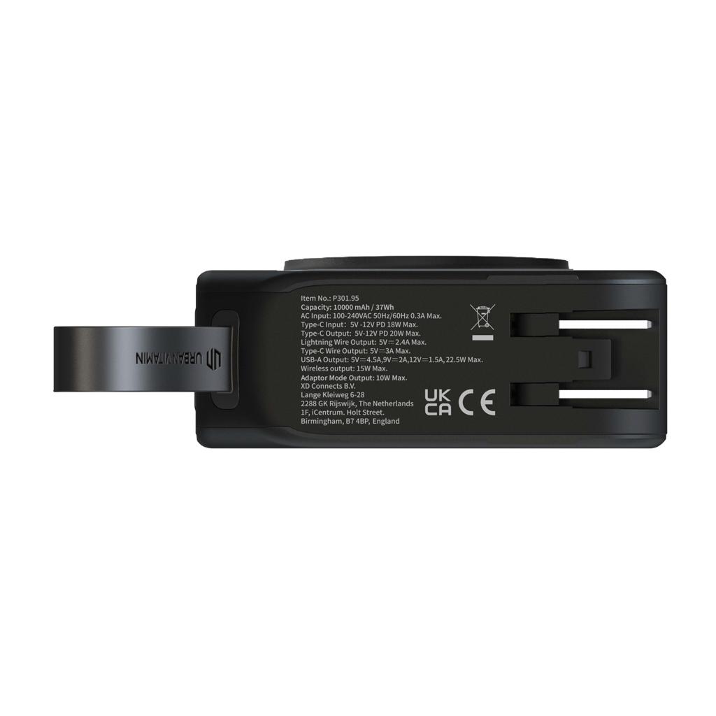 Încărcător universal 5 în 1 Saratoga Urban Vitamin  black