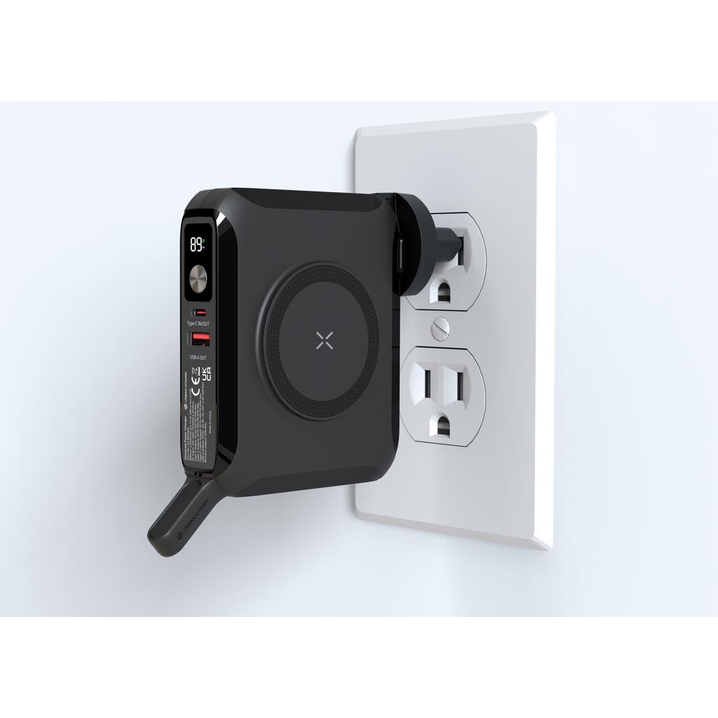 Încărcător universal 5 în 1, 65W Oxnard Urban Vitamin  black