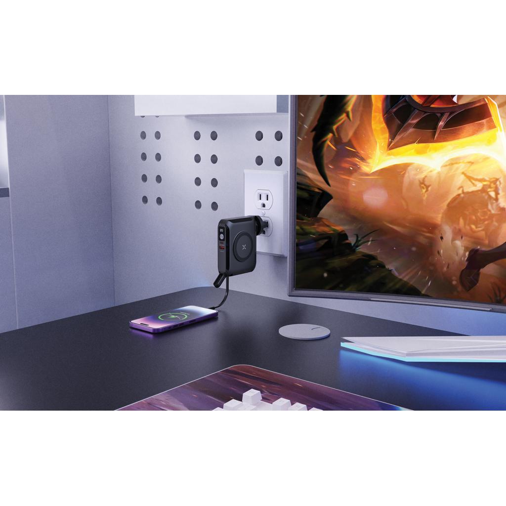 Încărcător universal 5 în 1, 65W Oxnard Urban Vitamin  black