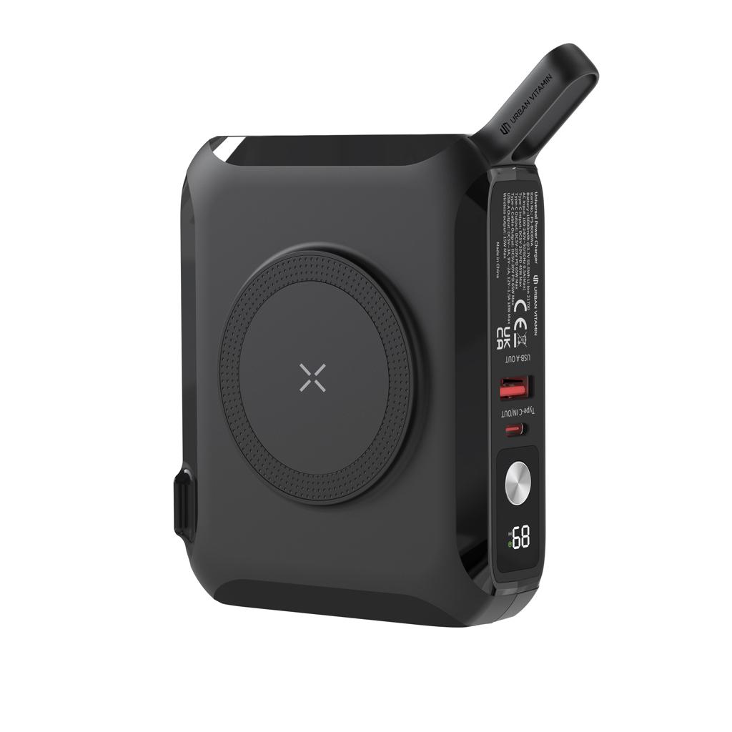 Încărcător universal 5 în 1, 65W Oxnard Urban Vitamin  black