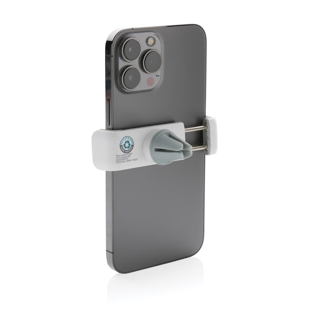 Suport auto pentru telefon cu rotire la 360 de grade din plastic reciclat RCS Acar transparent