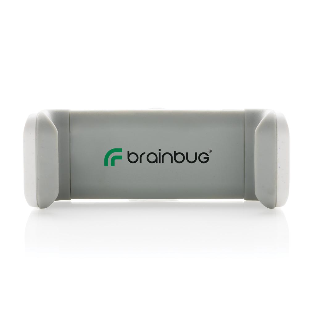 Suport auto pentru telefon cu rotire la 360 de grade din plastic reciclat RCS Acar transparent