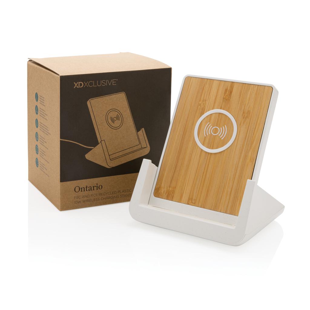 Suport din plastic reciclat RCS 10W Ontario transparent