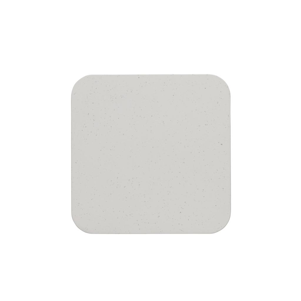 Încărcător wireless 10W din plastic reciclat RCS cu porturi USB transparent