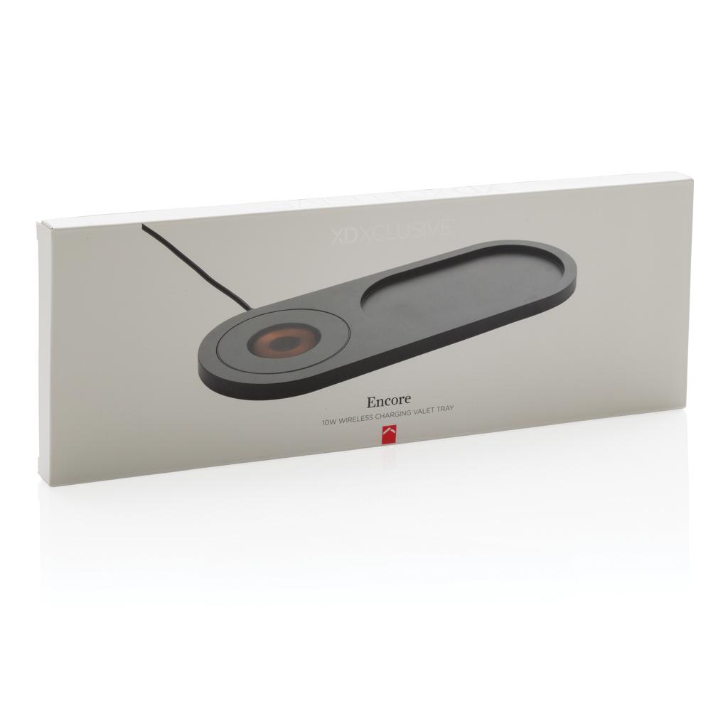 Tavă valet cu încărcare wireless 10W Encore black