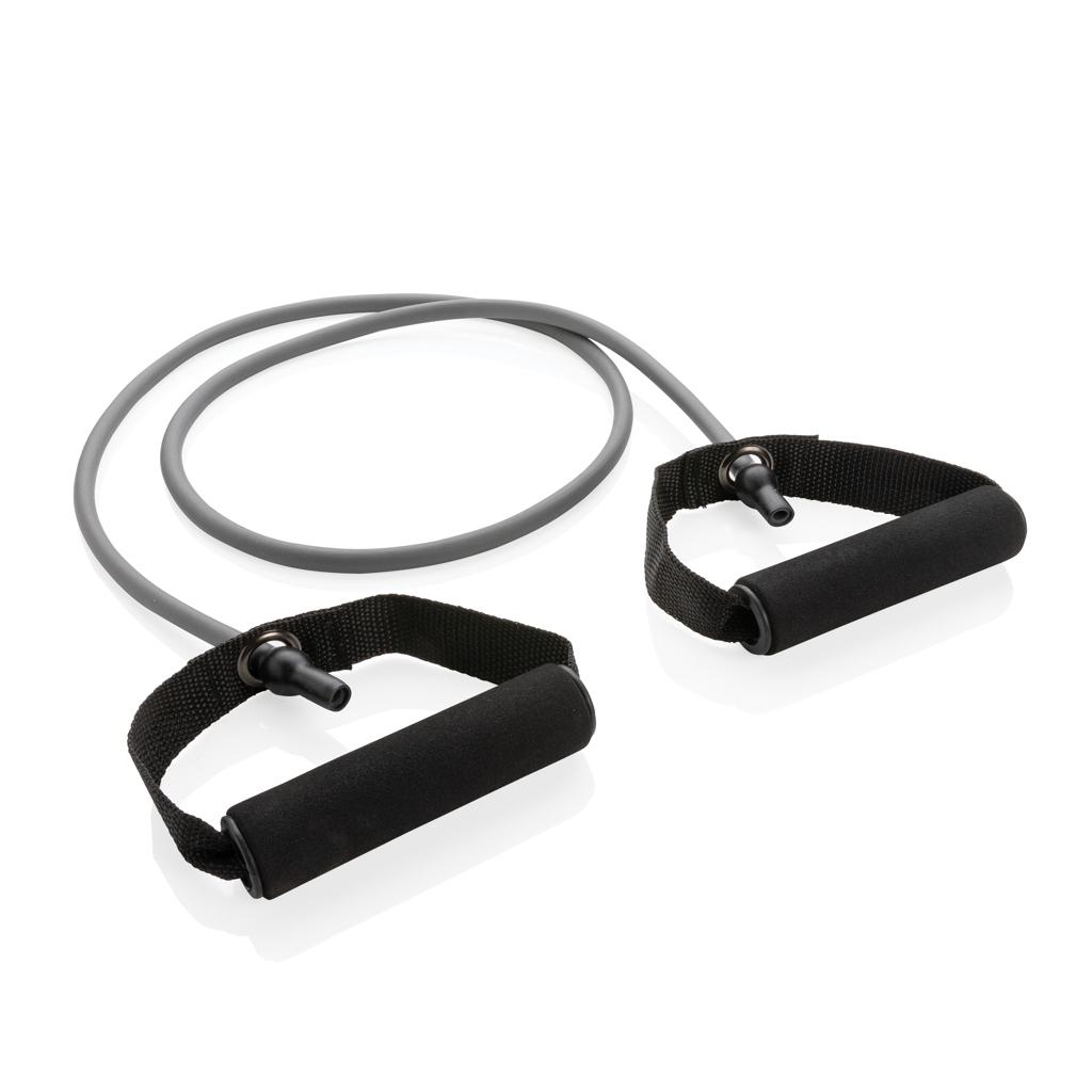 Tub de rezistență mare pentru fitness în săculeț anthracite