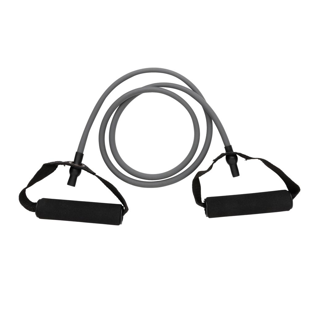 Tub de rezistență mare pentru fitness în săculeț anthracite