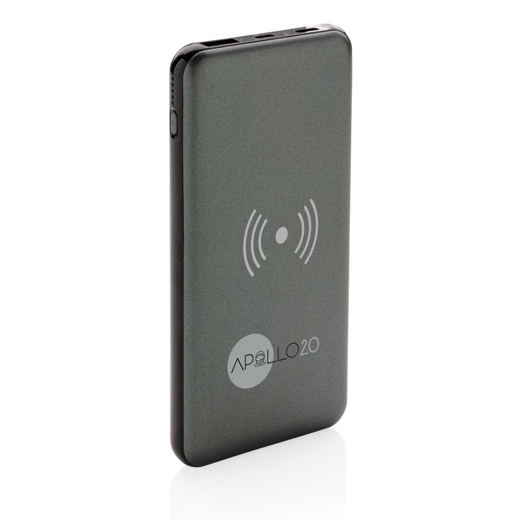 Powerbank wireless cu încărcare rapidă 10.000 mAh și 10W, cu PD grey