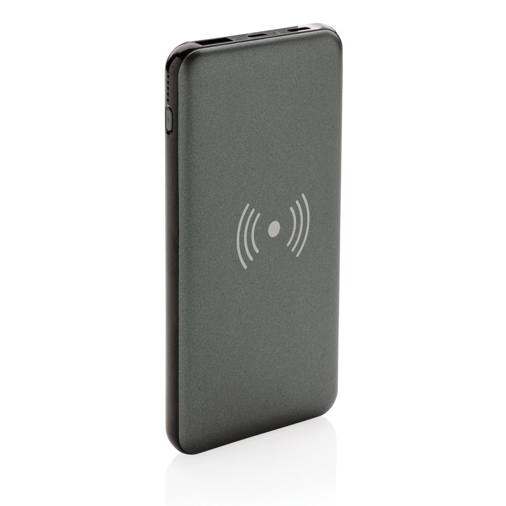 Powerbank wireless cu încărcare rapidă 10.000 mAh și 10W, cu PD grey
