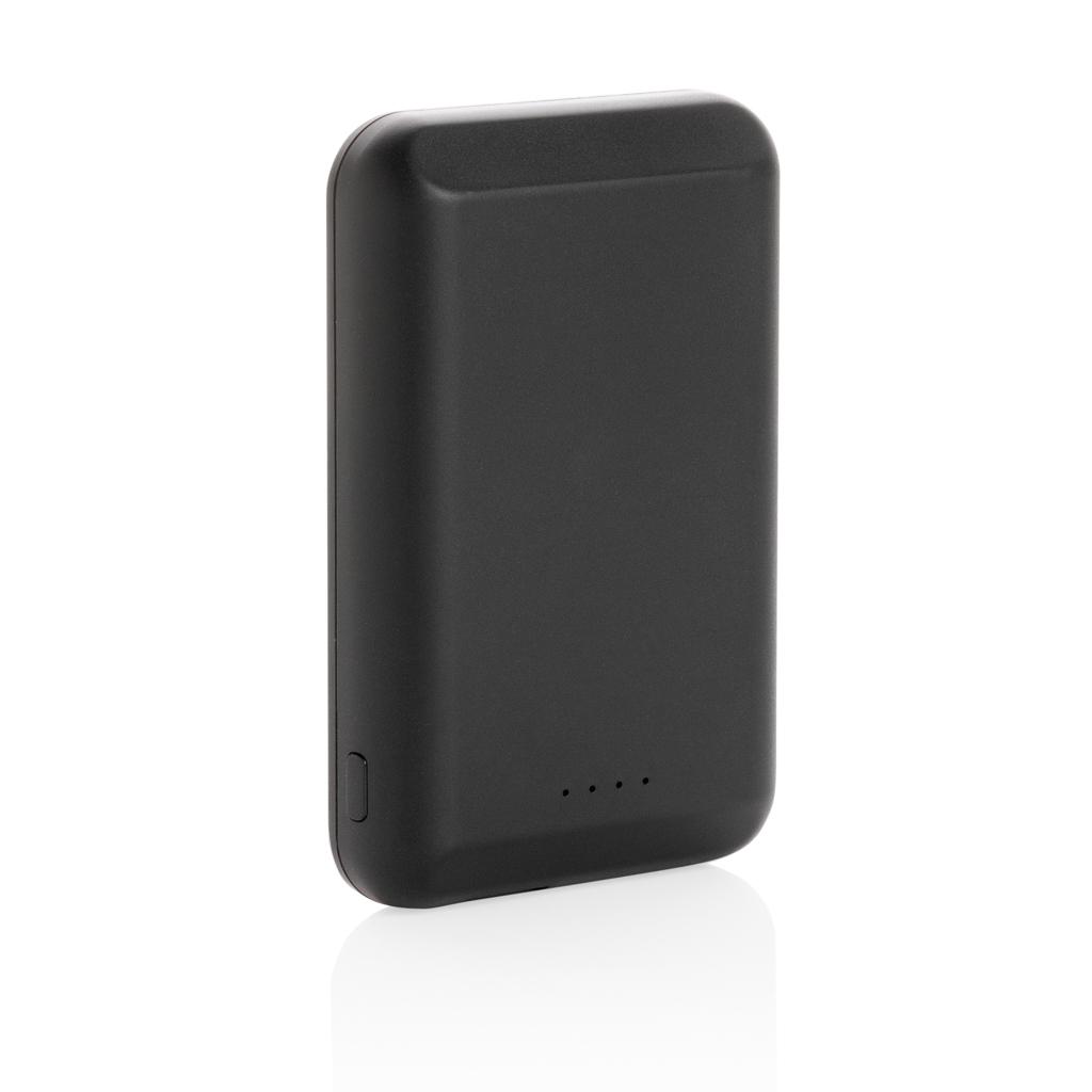 Powerbank wireless magnetic 5.000 mAh cu încărcare 5W black
