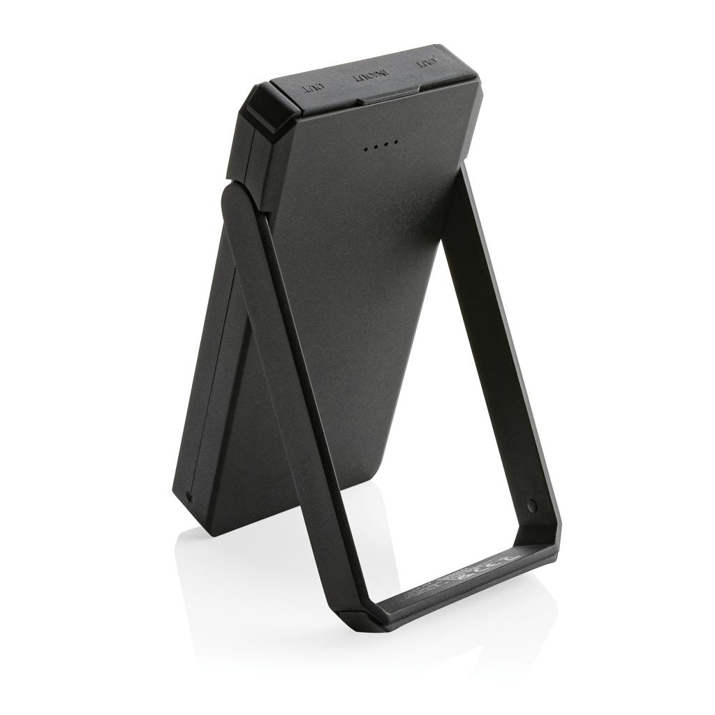 Powerbank solar Skywave din plastic reciclat RCS 10.000 mAh black