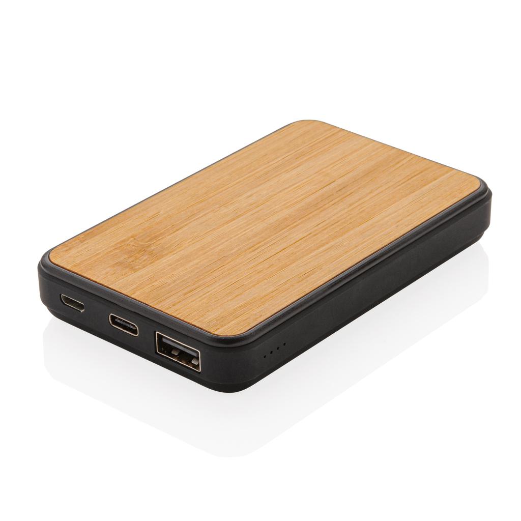 Powerbank din plastic reciclat RCS 5.000 mAh brown