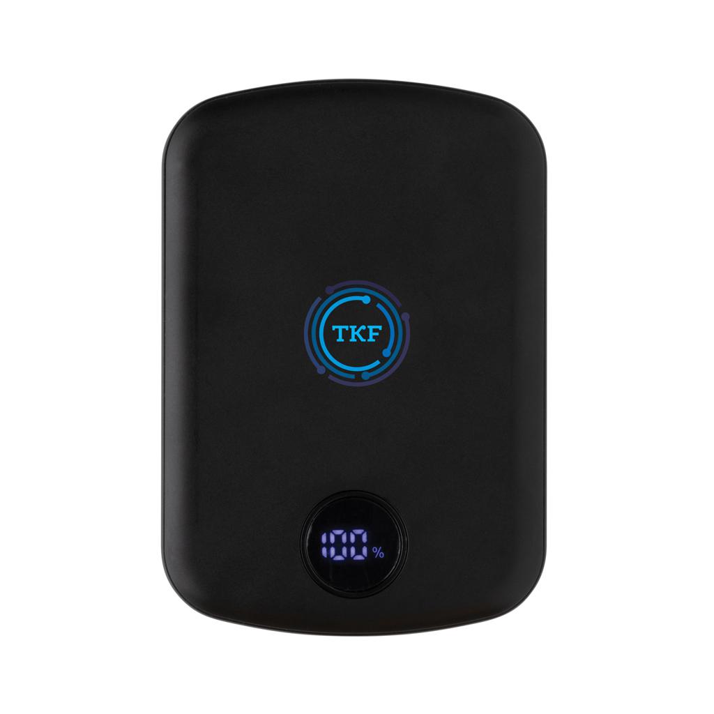 Powerbank magnetic MagBoost din plastic reciclat RCS 5.000 mAh black