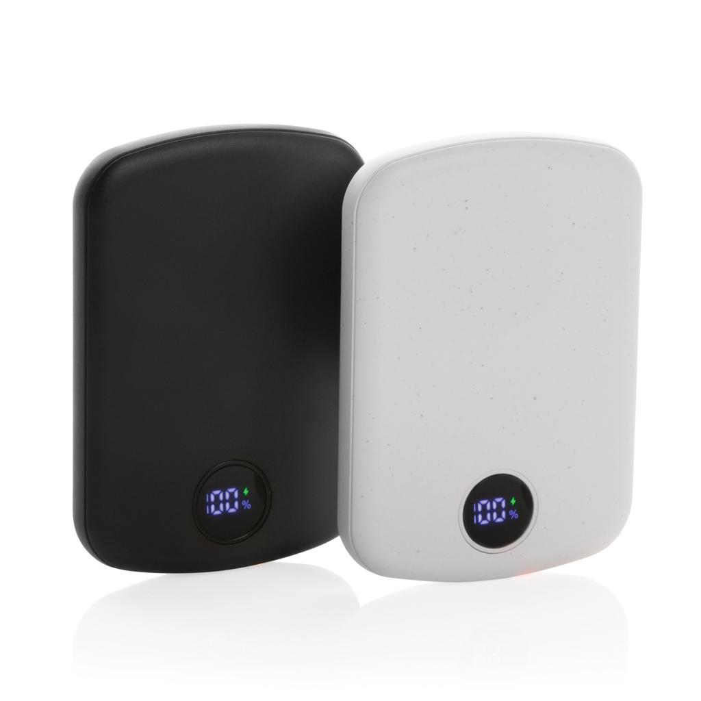 Powerbank magnetic MagBoost din plastic reciclat RCS 5.000 mAh black