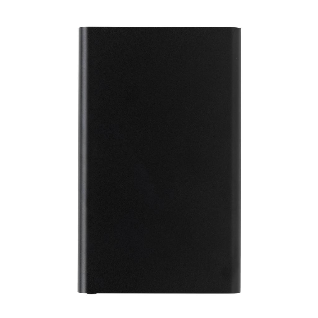 Powerbank din plastic reciclat/aluminiu RCS 4.000 mAh cu port Type-C black