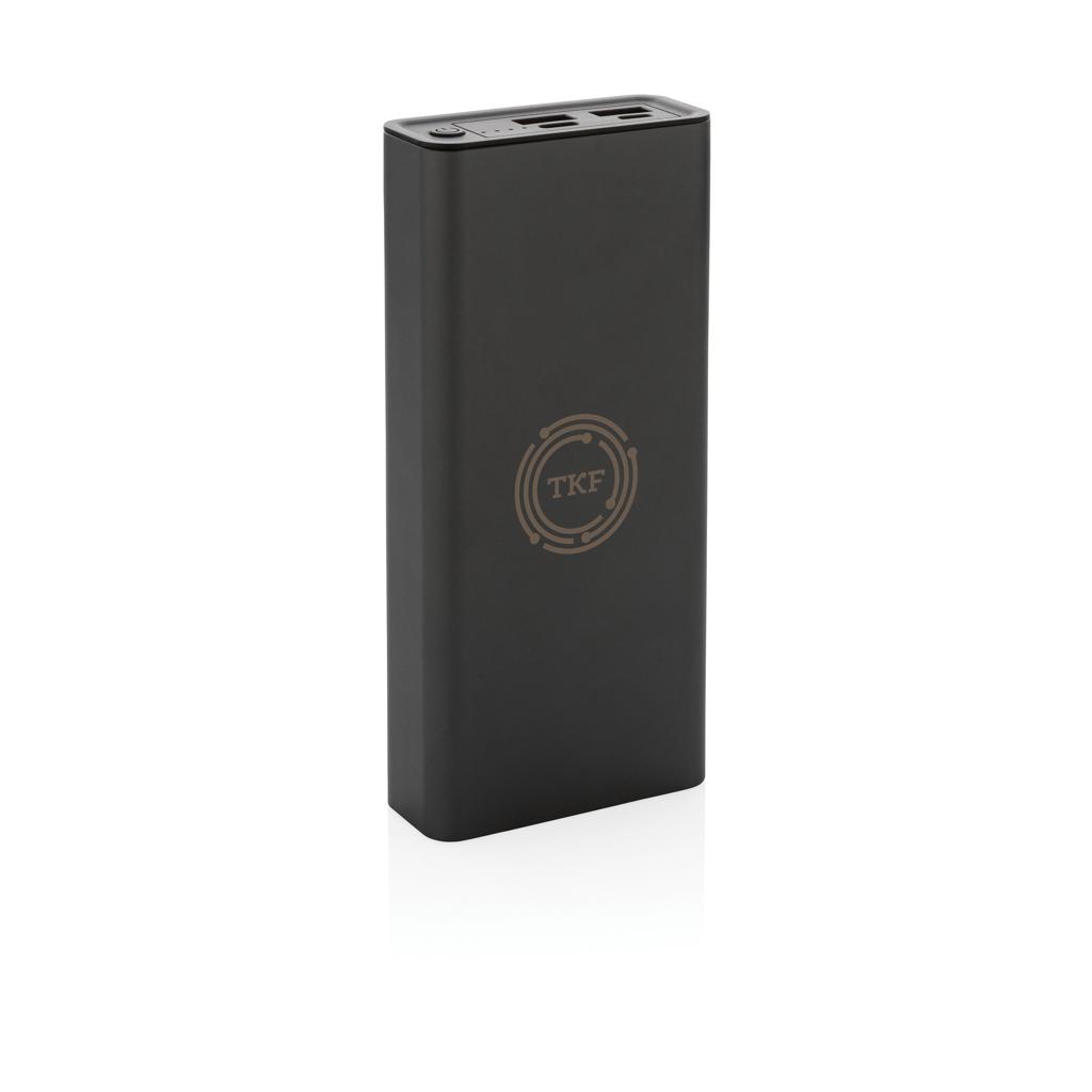 Powerbank Terra din aluminiu reciclat RCS 20W 20.000 mAh grey