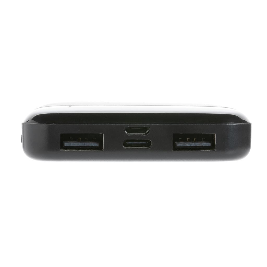 Powerbank wireless din plastic reciclat RCS standard black