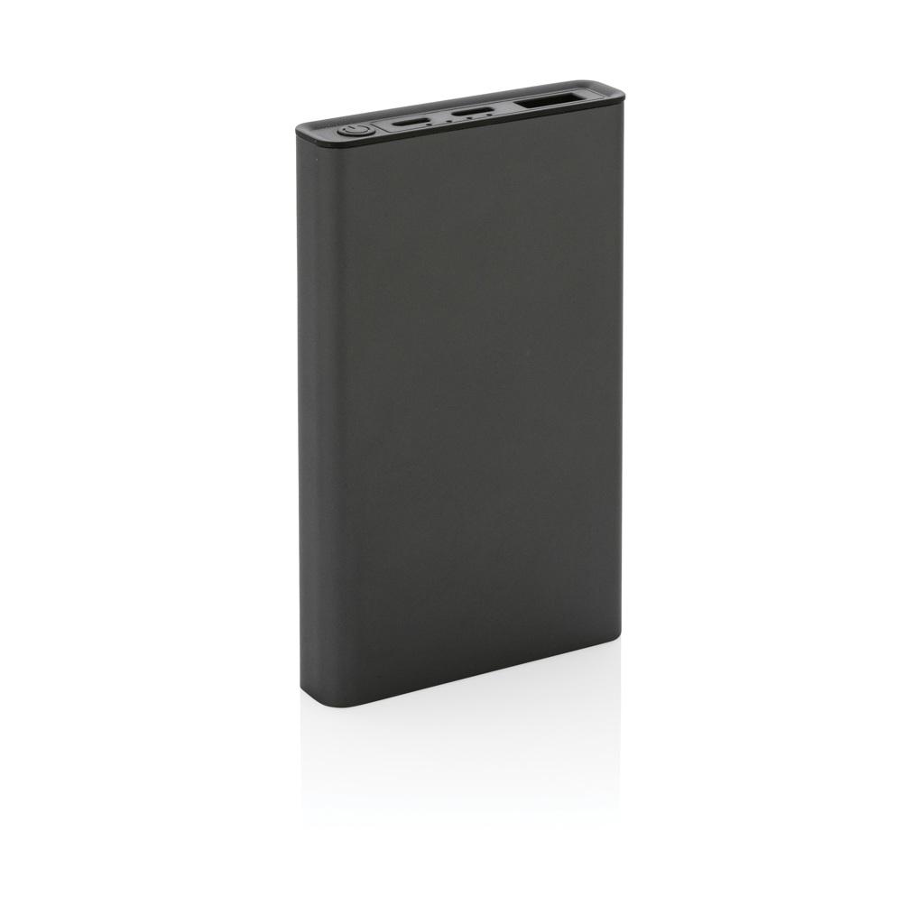 Powerbank Terra din aluminiu reciclat RCS 5.000 mAh grey