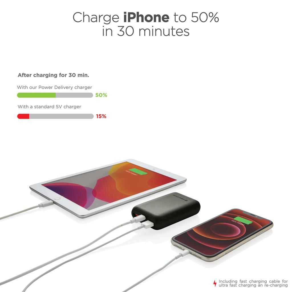 Powerbank Urban Vitamin Alameda 10.000 mAh 18W PD black