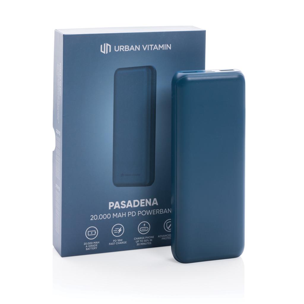 Powerbank Urban Vitamin Pasadena 20.000 mAh 18W PD blue