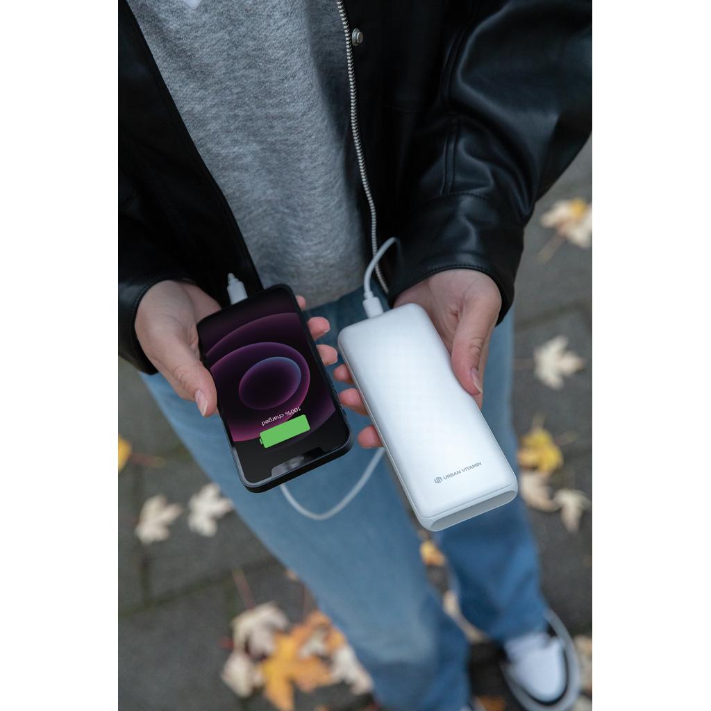 Powerbank Urban Vitamin Pasadena 20.000 mAh 18W PD transparent