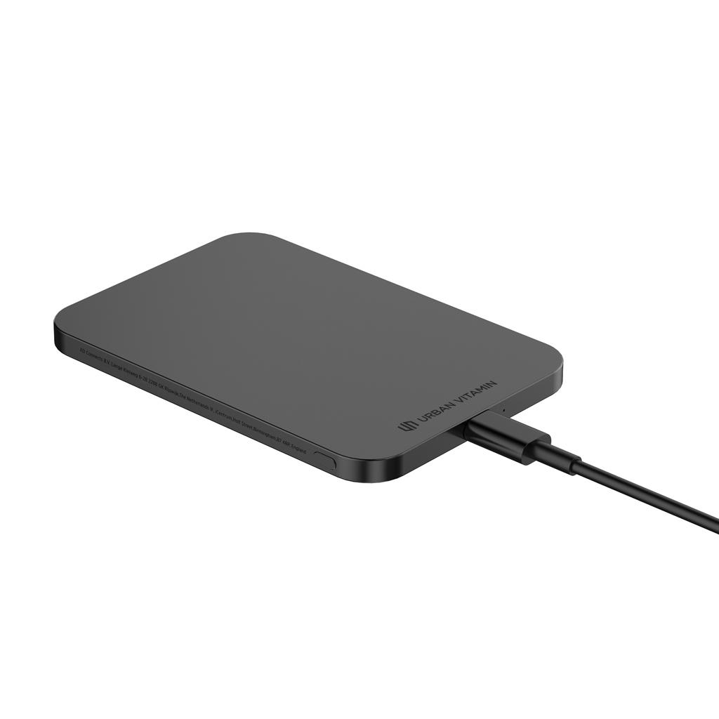 Powerbank Urban Vitamin Burbank din plastic/aluminiu RCS 3.000 mAh black