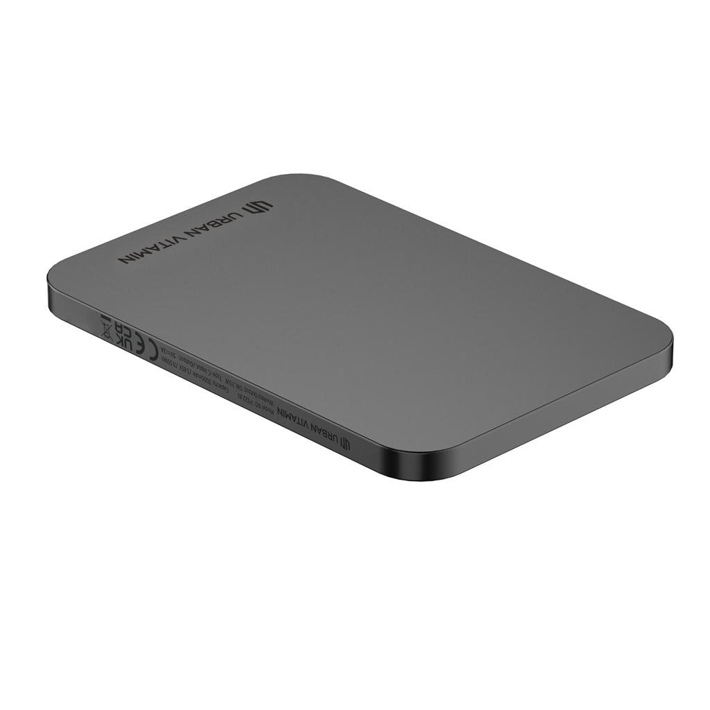Powerbank Urban Vitamin Burbank din plastic/aluminiu RCS 3.000 mAh black