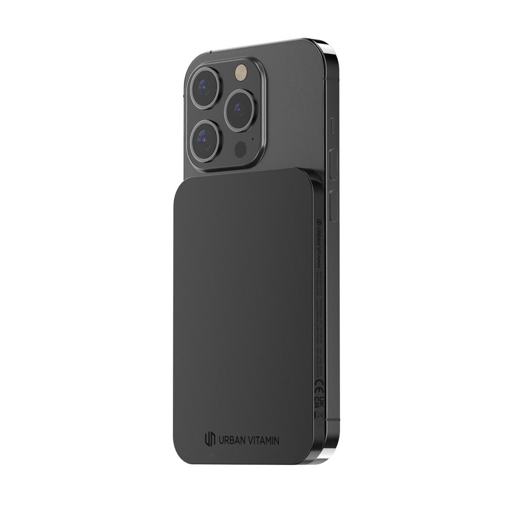 Powerbank Urban Vitamin Burbank din plastic/aluminiu RCS 3.000 mAh black