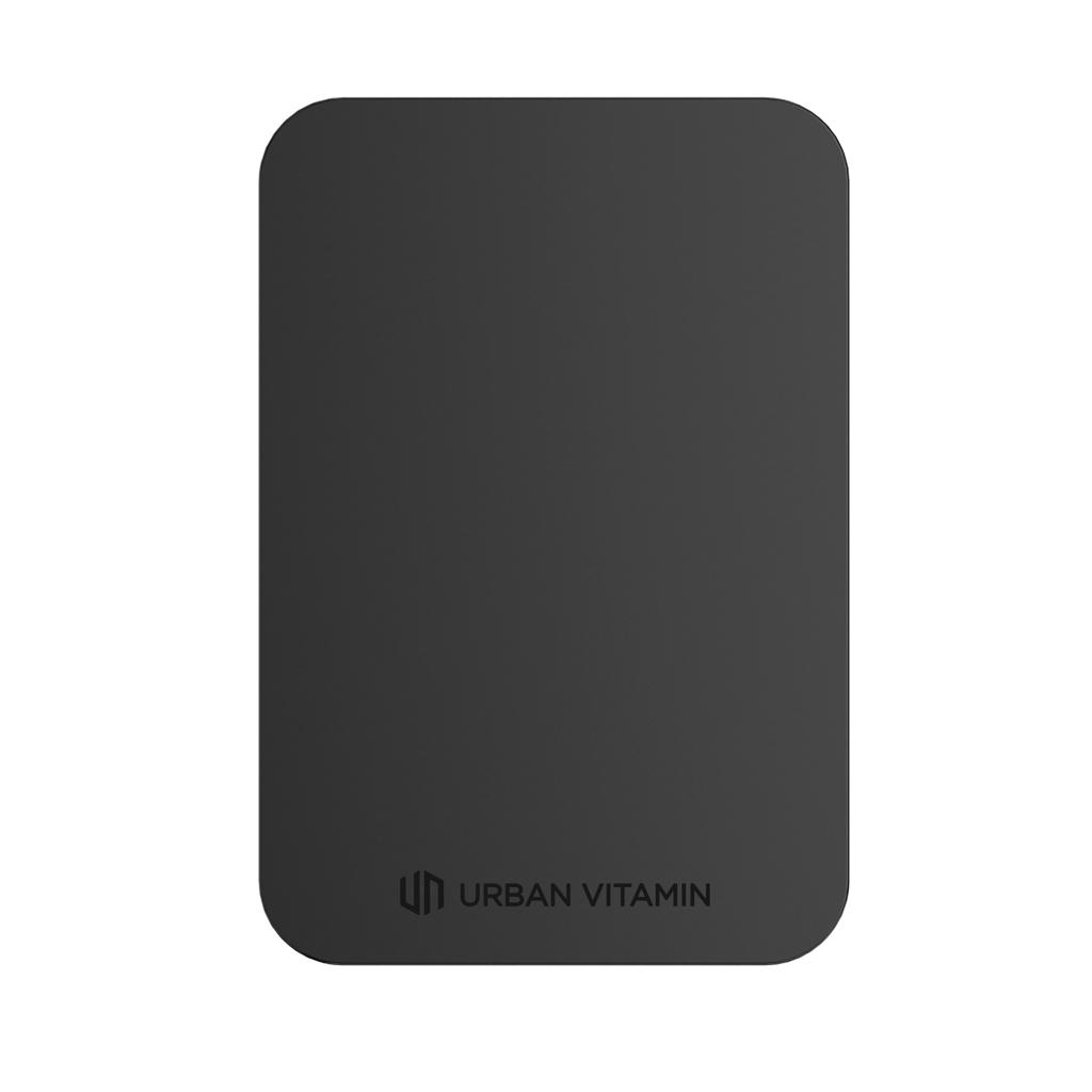 Powerbank Urban Vitamin Burbank din plastic/aluminiu RCS 3.000 mAh black