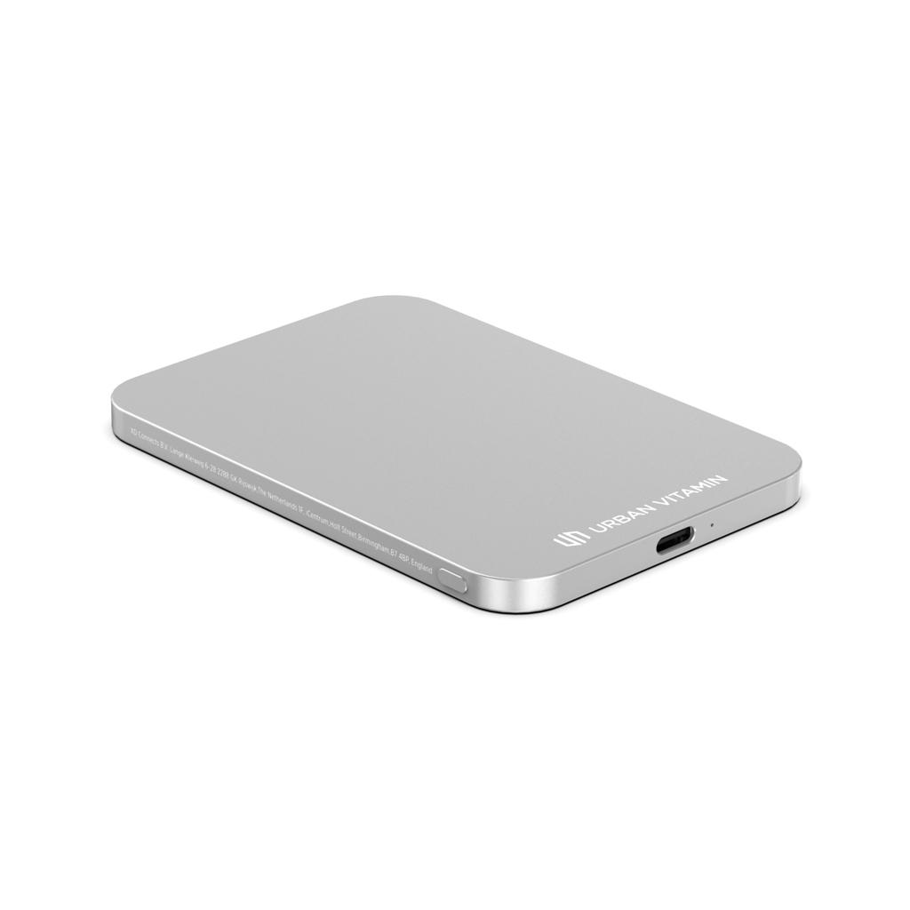 Powerbank Urban Vitamin Burbank din plastic/aluminiu RCS 3.000 mAh silver