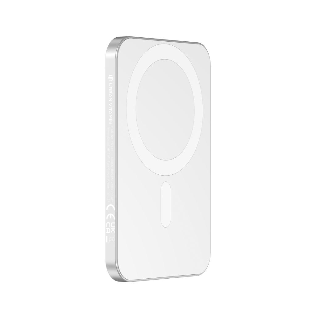 Powerbank Urban Vitamin Burbank din plastic/aluminiu RCS 3.000 mAh silver