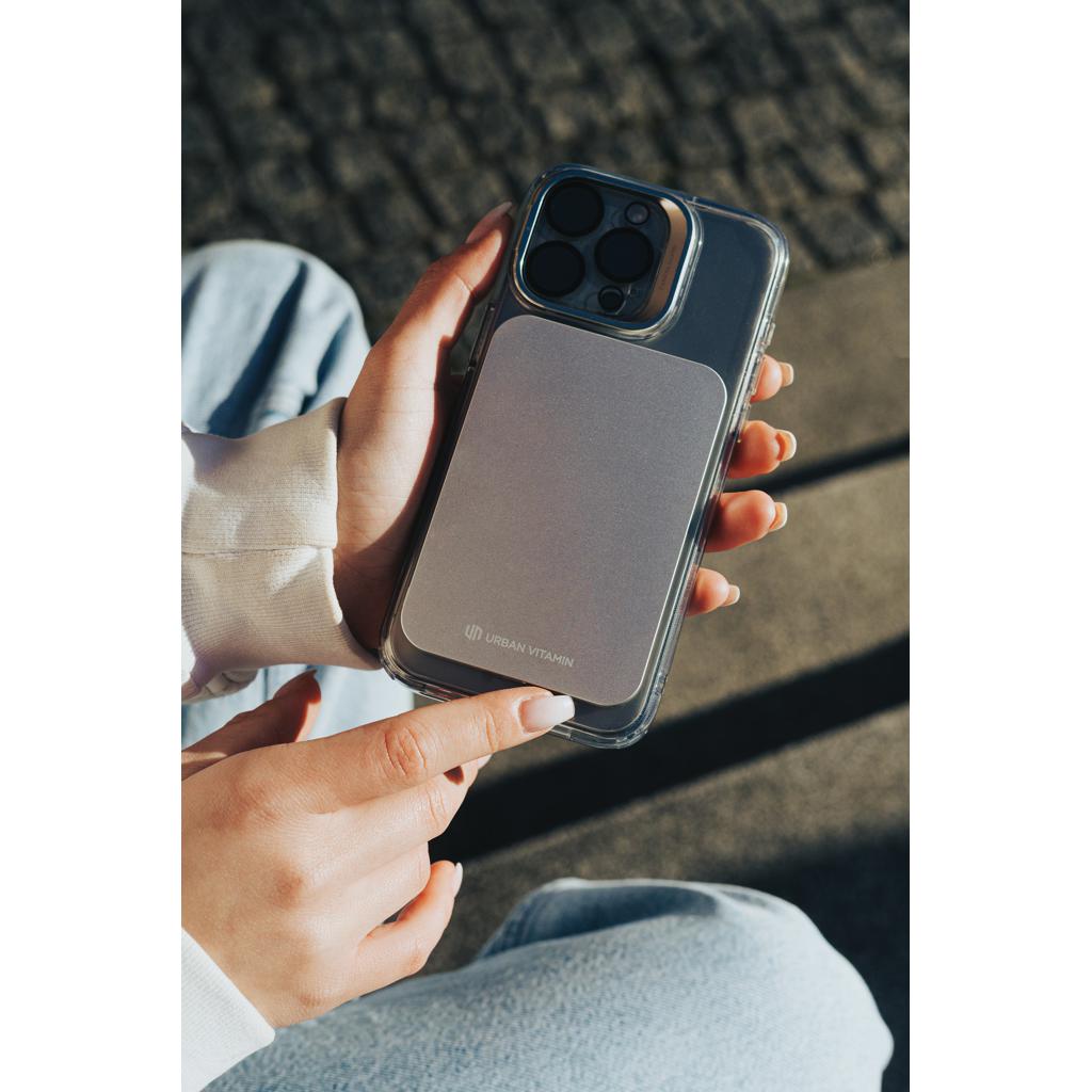 Powerbank Urban Vitamin Burbank din plastic/aluminiu RCS 3.000 mAh silver