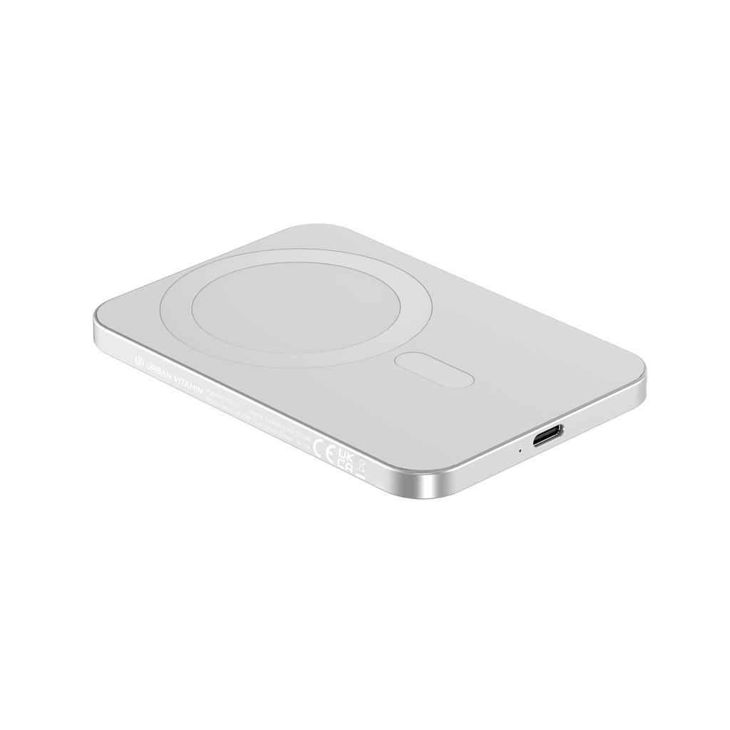 Powerbank Urban Vitamin Burbank din plastic/aluminiu RCS 3.000 mAh silver