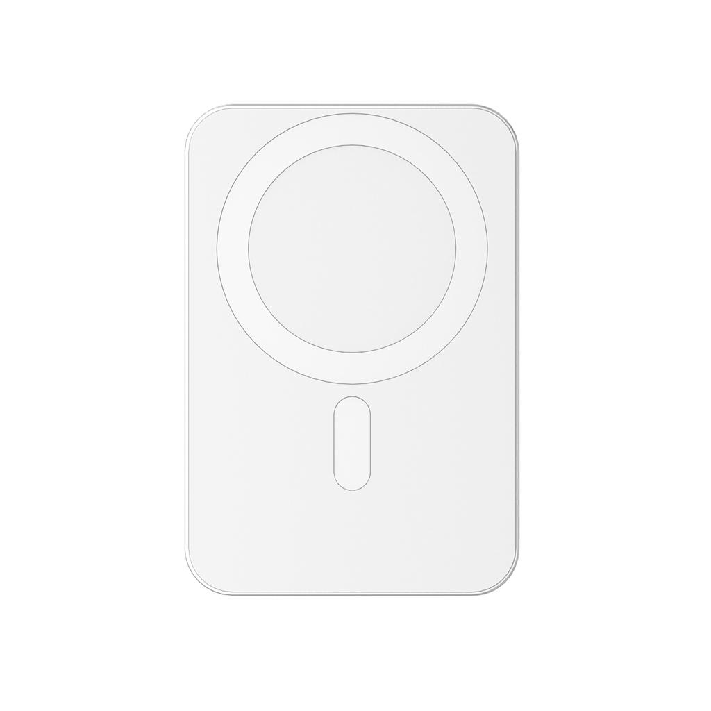 Powerbank Urban Vitamin Burbank din plastic/aluminiu RCS 3.000 mAh silver