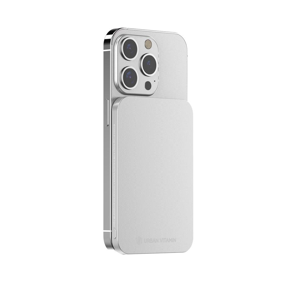 Powerbank Urban Vitamin Burbank din plastic/aluminiu RCS 3.000 mAh silver