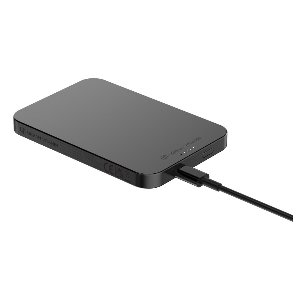 Powerbank Urban Vitamin Richmond din plastic/aluminiu RCS 5.000 mAh black