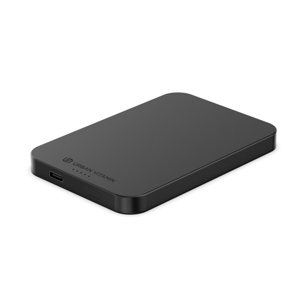Powerbank Urban Vitamin Richmond din plastic/aluminiu RCS 5.000 mAh black