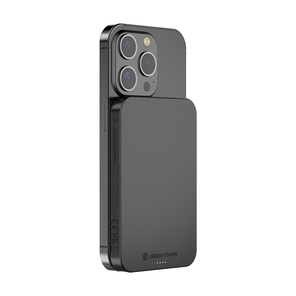 Powerbank Urban Vitamin Richmond din plastic/aluminiu RCS 5.000 mAh black