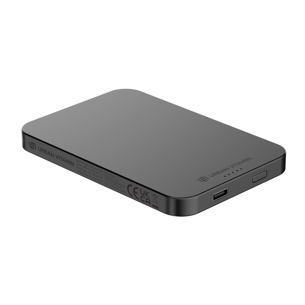 Powerbank Urban Vitamin Richmond din plastic/aluminiu RCS 5.000 mAh black