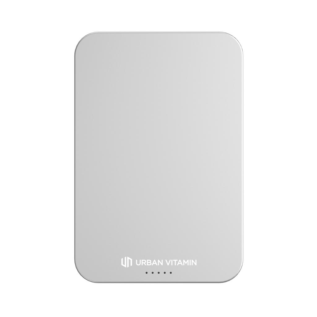 Powerbank Urban Vitamin Richmond din plastic/aluminiu RCS 5.000 mAh silver