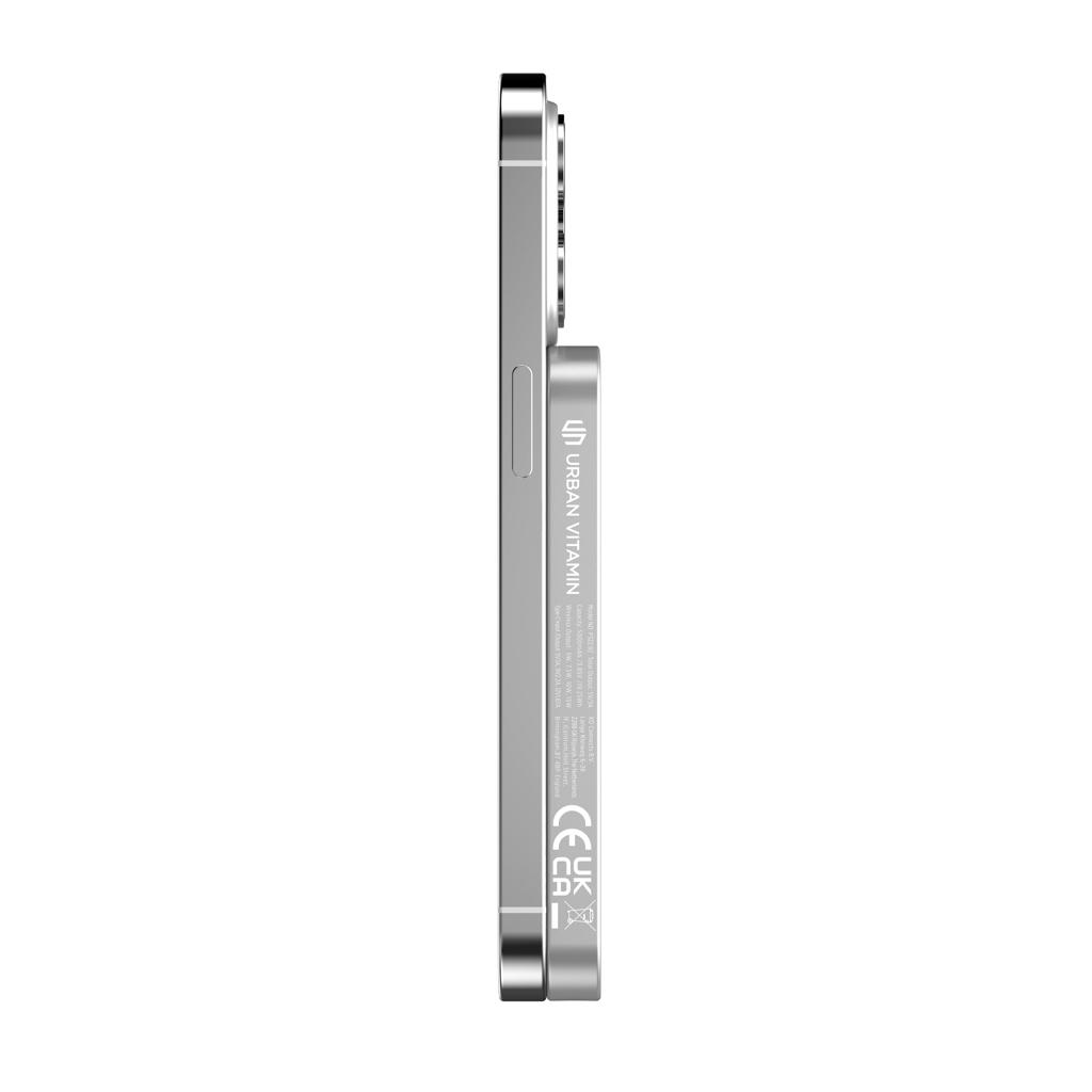 Powerbank Urban Vitamin Richmond din plastic/aluminiu RCS 5.000 mAh silver