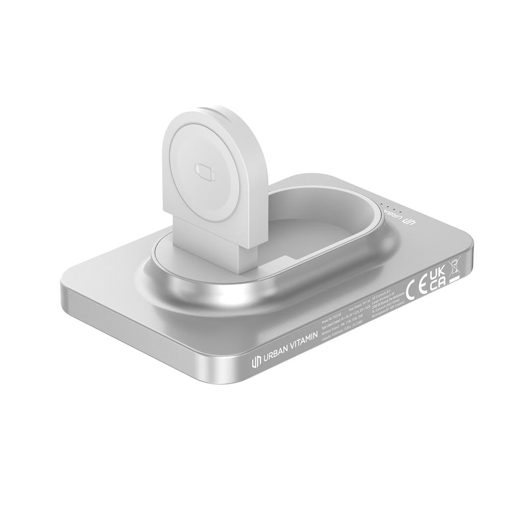 Powerbank Urban Vitamin Malibu din plastic/aluminiu RCS 5.000 mAh silver