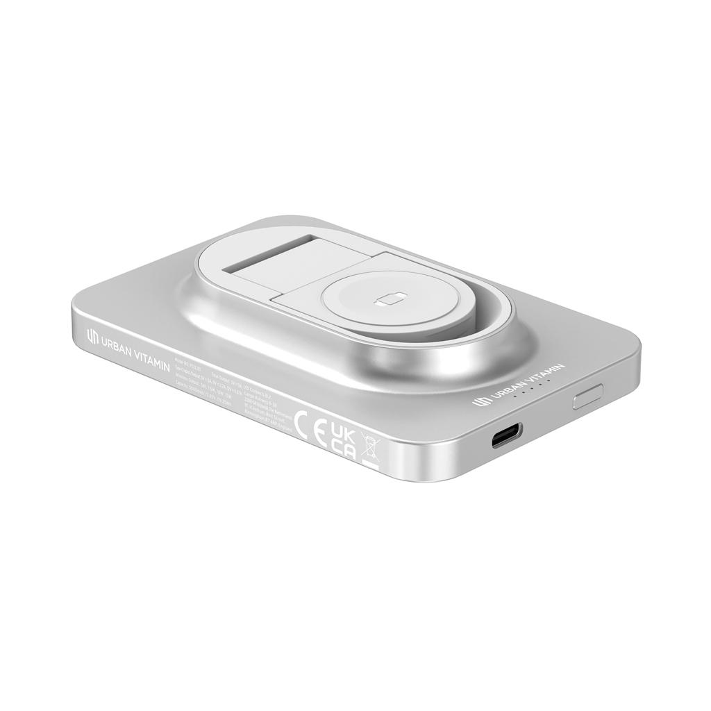 Powerbank Urban Vitamin Malibu din plastic/aluminiu RCS 5.000 mAh silver