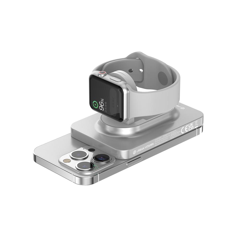 Powerbank Urban Vitamin Malibu din plastic/aluminiu RCS 5.000 mAh silver